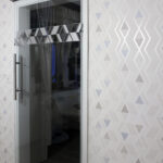 Beschriftung von Glastüren