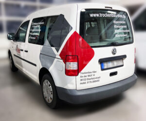 Fahrzeugbeschriftung VW Caddy